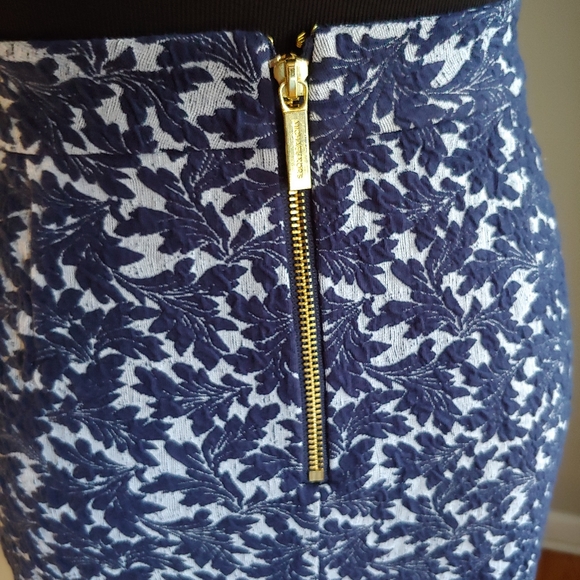 Michael - Michael Kors Brocade Pencil Skirt Women's Size Medium - Picture 6 of 11
